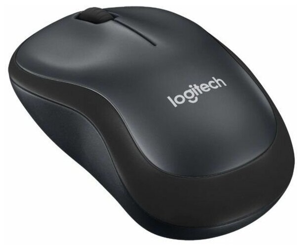Мышь Logitech M220 темно-серый оптическая 1000dpi silent беспроводная USB 2but