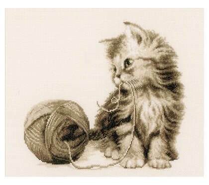Набор для вышивания Vervaco PN-0162378 Котёнок