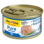 Влажный корм для собак GimDog Little Darling Pure Delight Pure Delight, тунец, с рисом (для мелких пород) - изображение