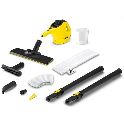 Пароочиститель Karcher SC 1 EasyFix Jet +насадка с мощным соплом для труднодоступных мест