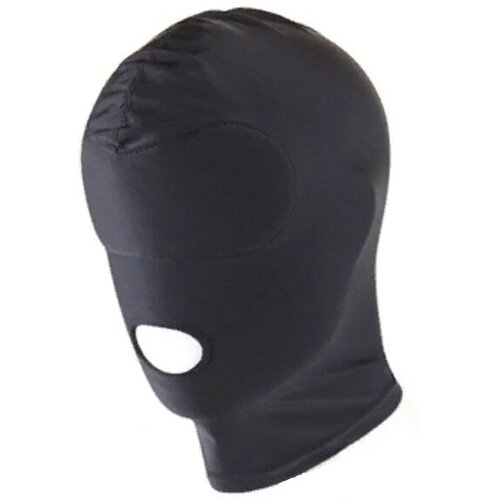 Маска-шлем с открытым ртом черная ветрозащитная маска размер универсальный черный
