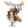 Статуэтка KARLSBACH Кролик с трубой, 17 см - изображение
