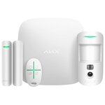 Комплект умного дома Ajax StarterKit Cam Plus White - изображение