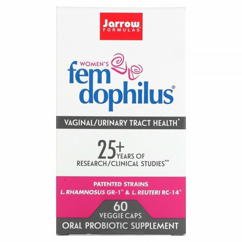Пробиотик Fem Dophilus для женщин Jarrow Formulas, 60 капсул