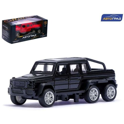 машина pickup 6x6 hc toys машина р у 1 10 внедорожник pickup 6x6 акб Машина металлическая «Внедорожник 6X6», 1:32, инерция