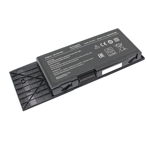 Аккумулятор OEM (совместимый с 05WP5W, 07XC9N) для ноутбука Dell Alienware M17X 11.1V 6600mAh черный