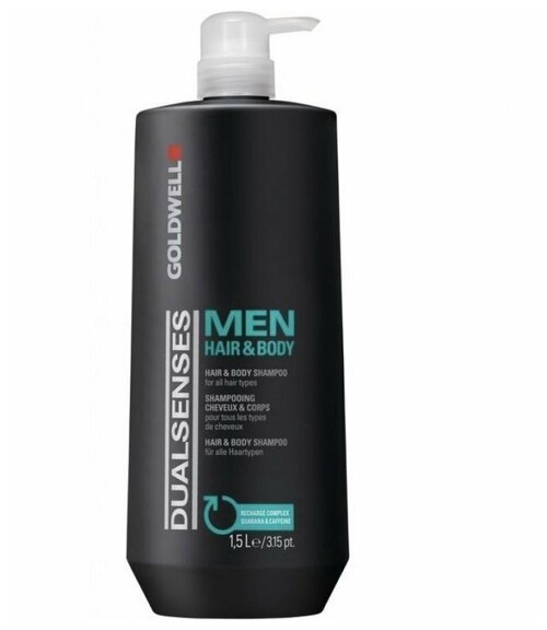 Goldwell Dualsenses For Men Hair&Body Shampoo - Шампунь для волос и тела 1000 мл