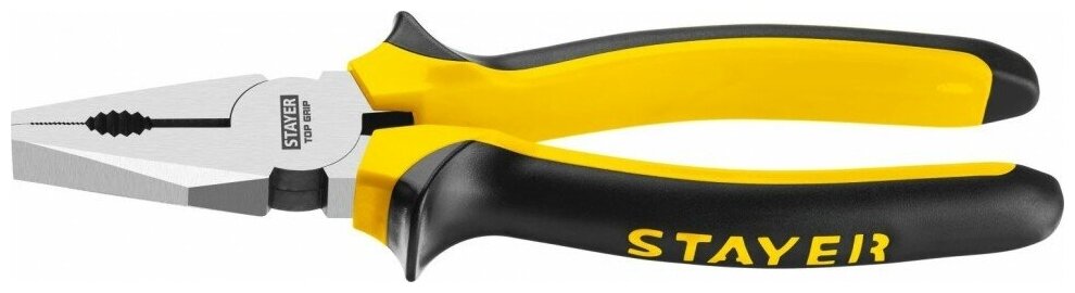 Плоскогубцы комбинированные STAYER TOPGrip 180