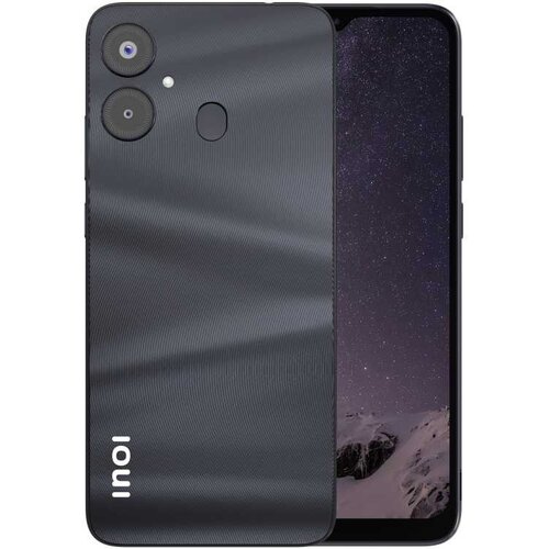 Смартфон INOI A63 3/64 ГБ, 2 SIM, черный смартфон i12pro gobal 6 7 дюйма 6800 мач две sim карты 512 гб пзу 12 гб озу android 16 мп 32 мп 4g lte