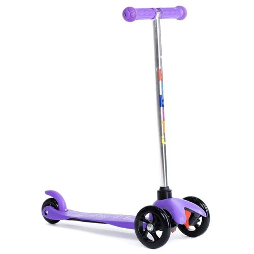 фото Самокат трехколесный bibitu sweet skl-06а 2021 фиолетовый