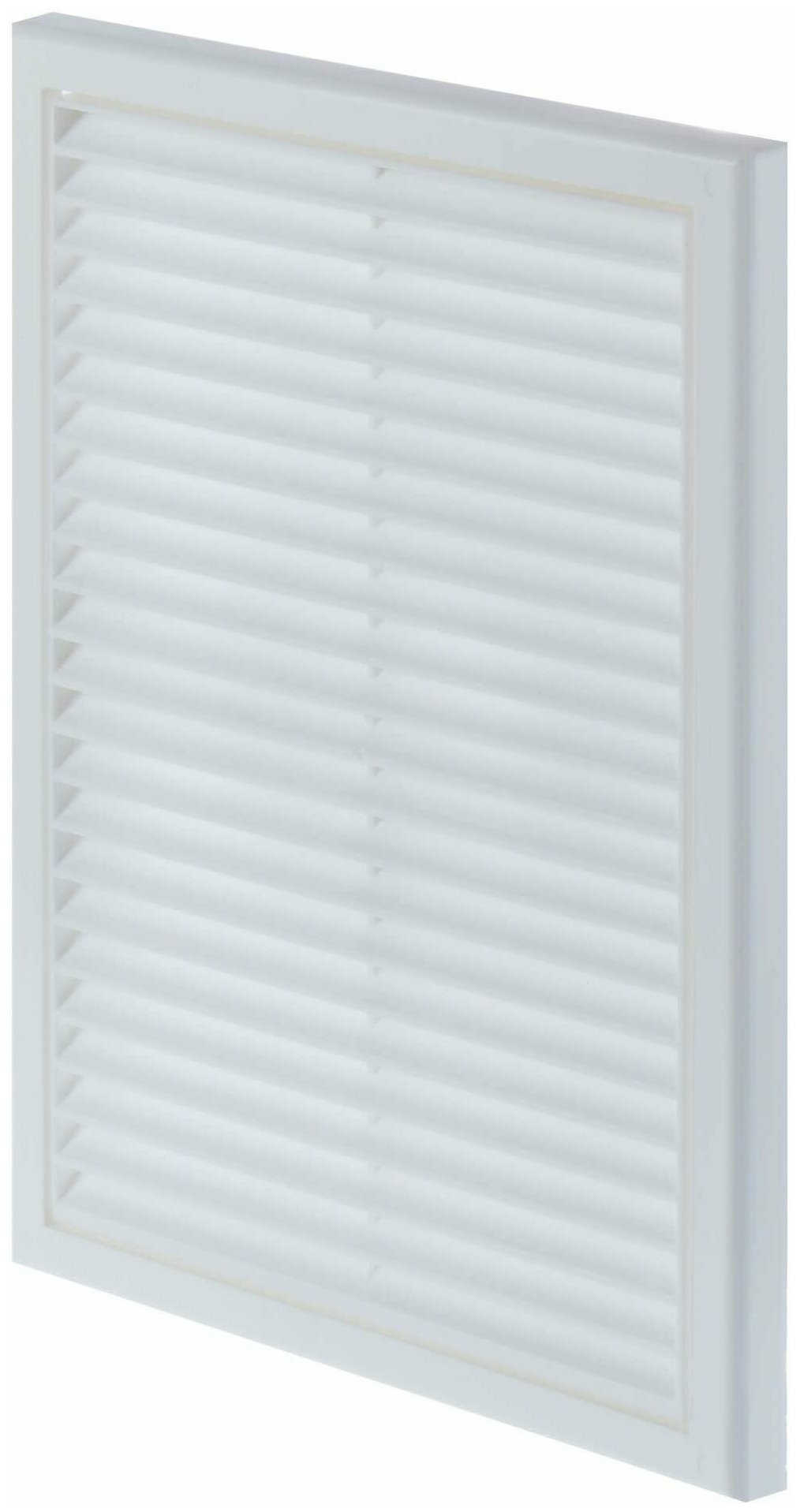 Решётка вентиляционная Вентс МВ 160 221x299 мм пластик цвет белый - фотография № 6