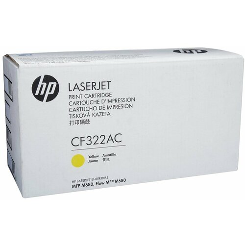 HP Картридж оригинальный HP CF322AC 653A желтый контрактный 16.5K