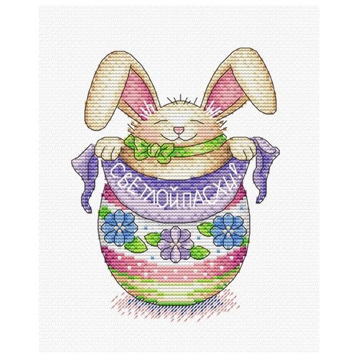 фото Набор для вышивания м №12 №237 "яичко с сюрпризом" 12 х 16 см жар-птица