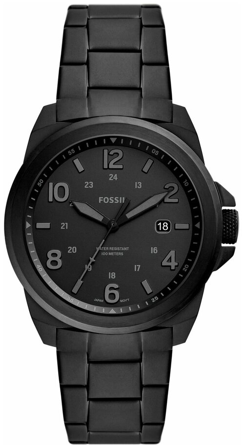 Наручные часы FOSSIL Bronson, черный