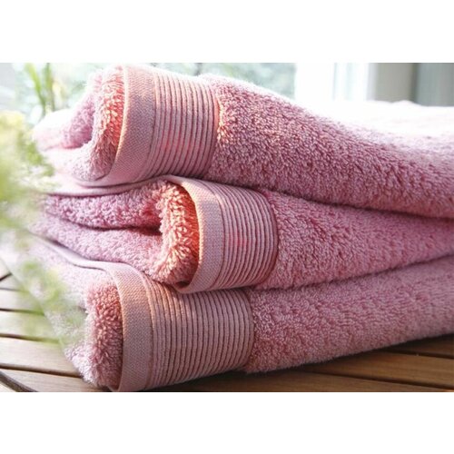 Полотенце UNI BOIS DE ROSE 100/150 bois de rose розовый хлопок 600гр/м3