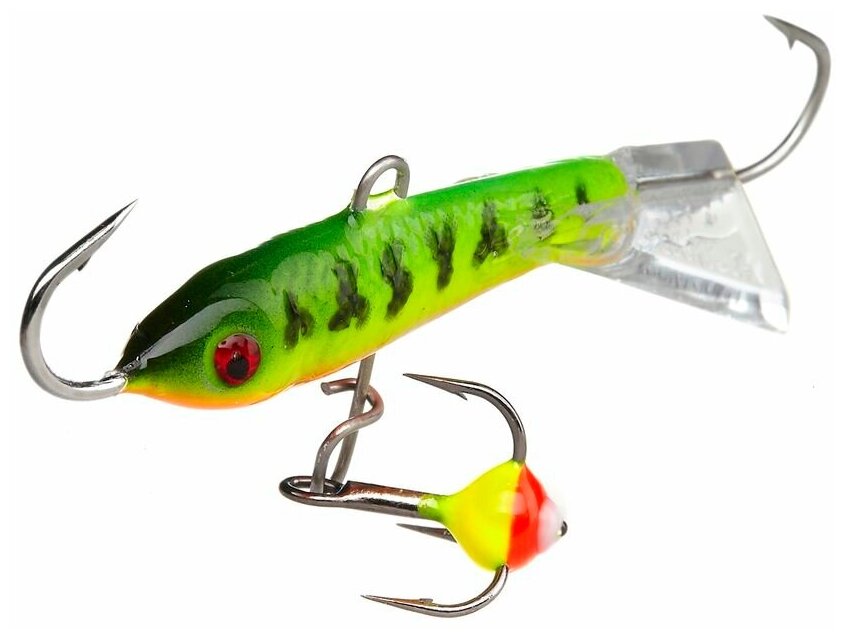 Балансир Lucky John Classic №4 20 с тройником длина 40 мм вес 6 г — фото 1