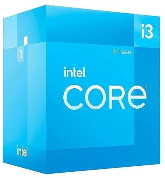 Процессор Intel Core i3 12100F 3300 Мгц Intel LGA 1700 BOX