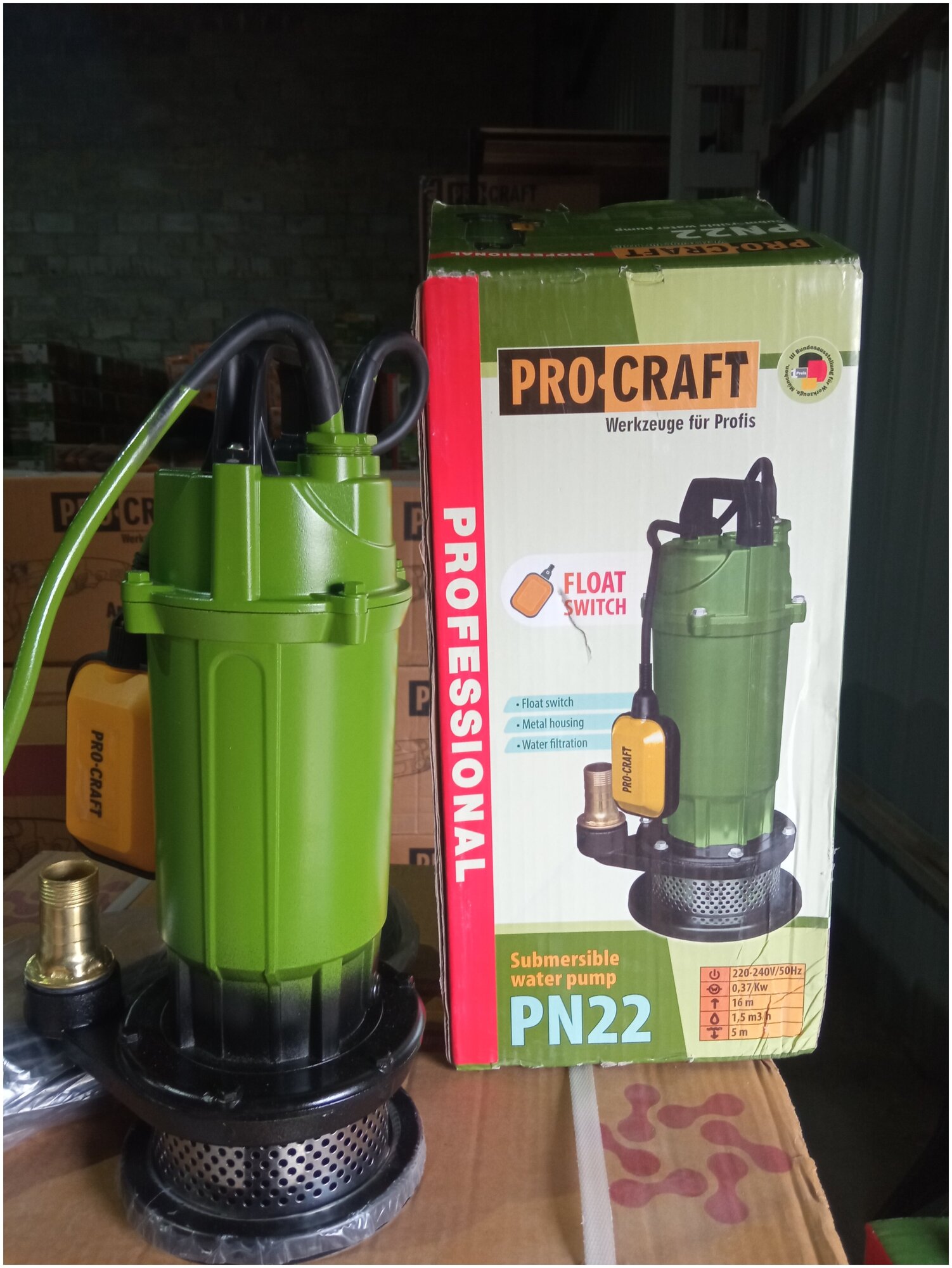 Дренажный насос Procraft PN22