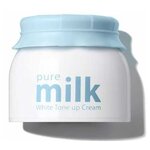 The Saem Pure Milk White Tone Up Cream Крем осветляющий для лица - изображение