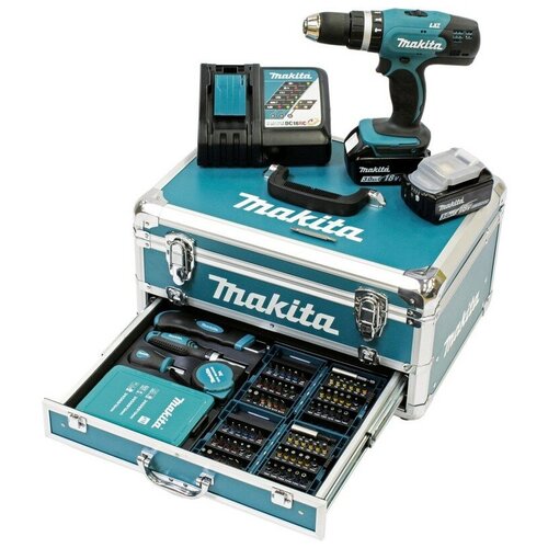 Ударная дрель шуруповерт Makita DHP453RFX2