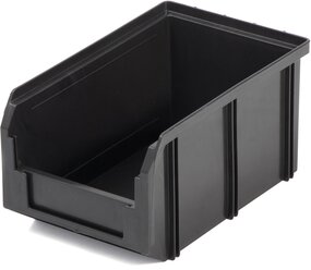 Ящик пластиковый Стелла-техник V-2 (234х149х121мм), 3,8л (Серый)