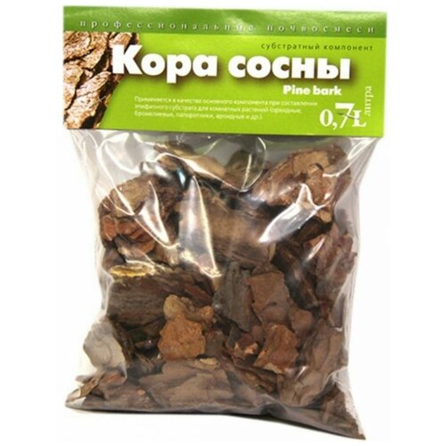 Кора сосны, субстратный компонент, 0.7 л.