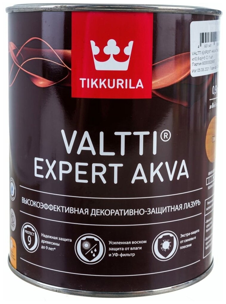 фото Антисептик для дерева Tikkurila Valtti Expert Akva
