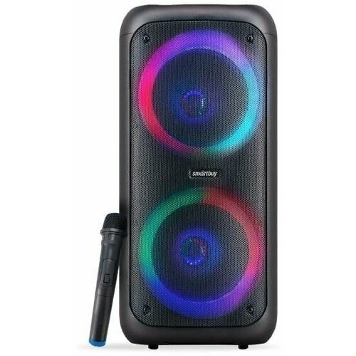 Портативная колонка Smartbuy LAVA SBS-5240 48Вт BT беспроводной микрофон MP3 FM Black 975000₽