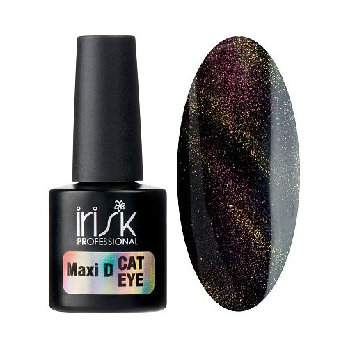 Irisk Professional Гель-лак Cat Eye Maxi D, 10 мл, 02