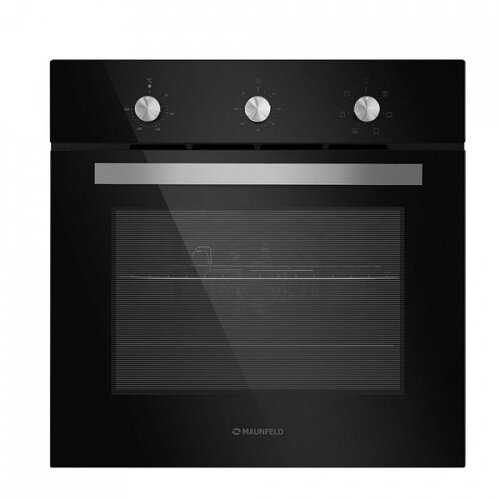 Духовой шкаф Электрический Maunfeld EOEC586B черныйсеребристый 2462200₽
