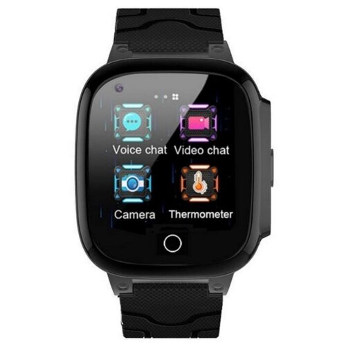 фото Детские умные часы c gps smart baby watch t8w черный