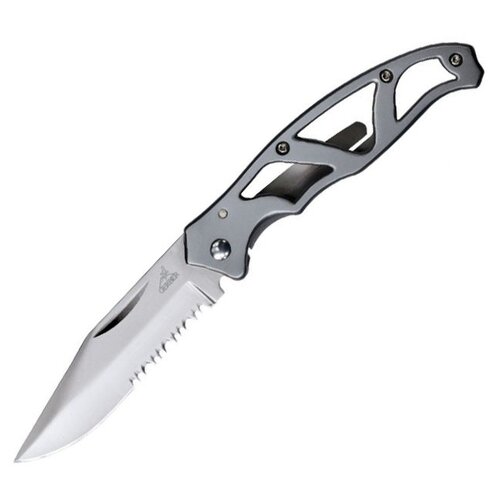 Нож складной Gerber Paraframe Mini серебристый нож gerber гербер tactical paraframe mini paraframe tanto clip folding knife блистер прямое лезвие