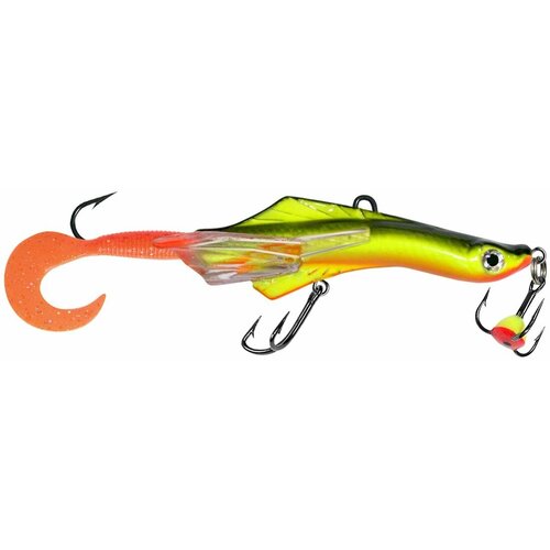 Балансир для рыбалки AQUA TRITON-7 76mm цвет 144 (флуоресцентный болотник), 1 штука
