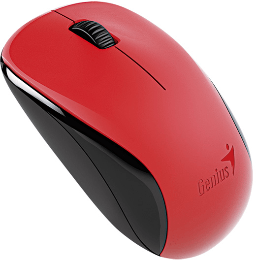 Мышь беспроводная NX-7000 красная (red G5 Hanger) 2.4GHz wireless BlueEye 1200 dpi 1xAA NewPackage