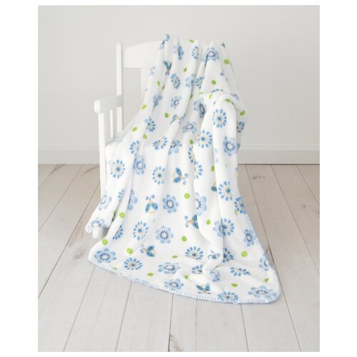 фото Плед baby nice ultrasoft цветы