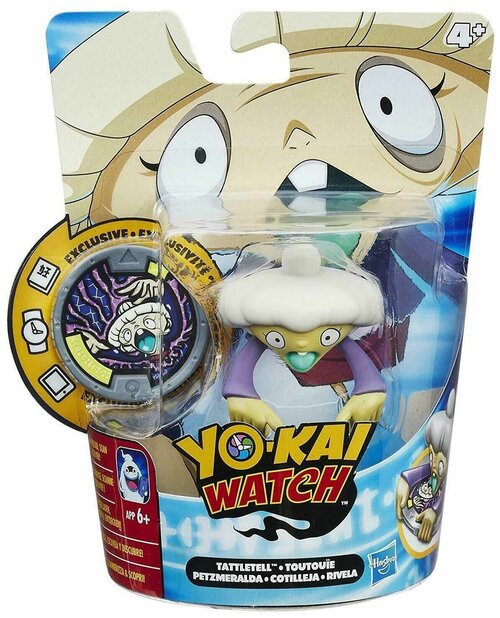 Yo-kai Watch Фигурка TATTLETELL с медалью