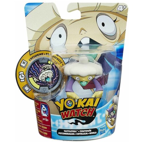 Yo-kai Watch Фигурка TATTLETELL с медалью yokai watch страницы для альбома коллекционера b6046