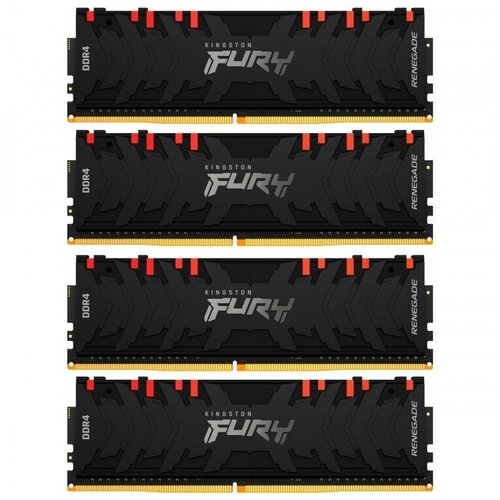 Kingston Память оперативная Kingston FURY Renegade RGB KF436C16RB1AK4/64