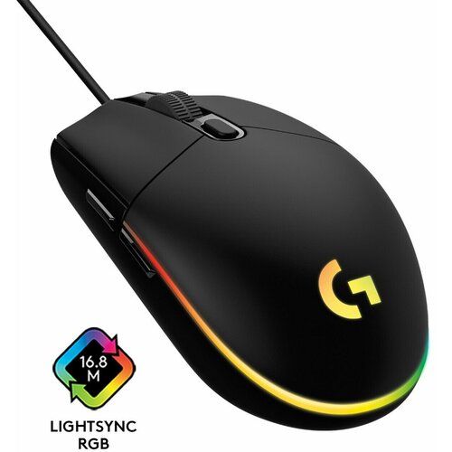 Игровая мышь G102 LightSync Black 910-005823 530000₽
