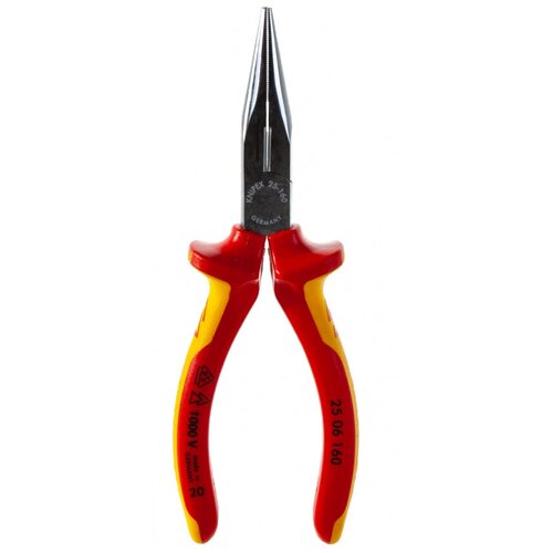 Диэлектрические длинногубцы Knipex KN-2506160