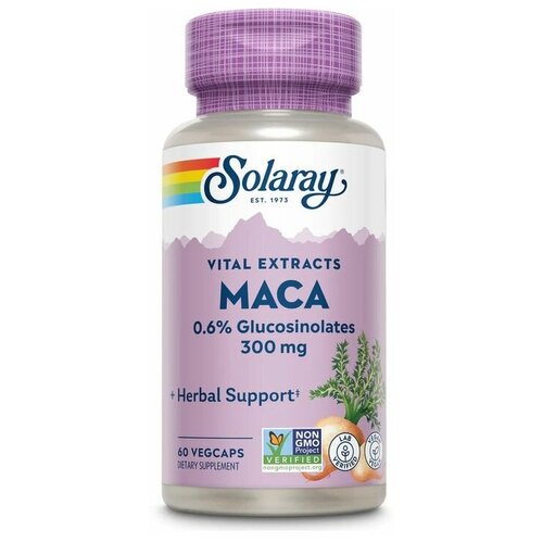 Maca Extract 300mg, 60 VegCaps