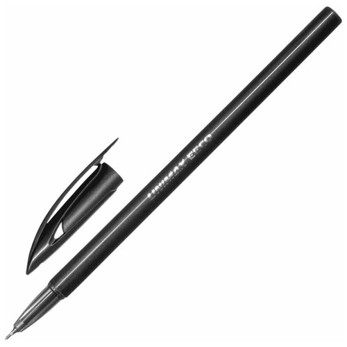 Ручка шариковая неавтоматическая Unimax EECO 0,7мм, черн, неавтом, 50 шт.