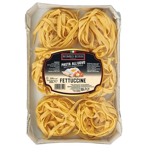 фото Romeo Rossi Макароны Fettuccine 8 яичные, 250 г