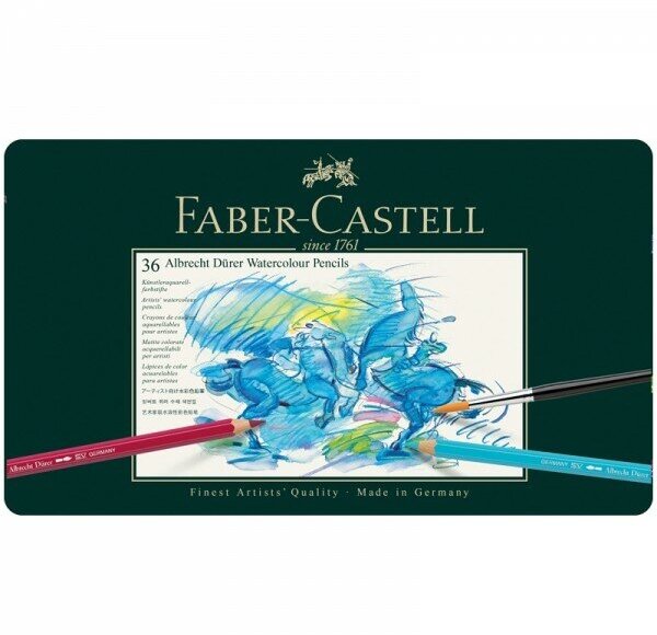 Карандаши цветные Faber-Castell Albrecht Durer 36 шт. - фото №8
