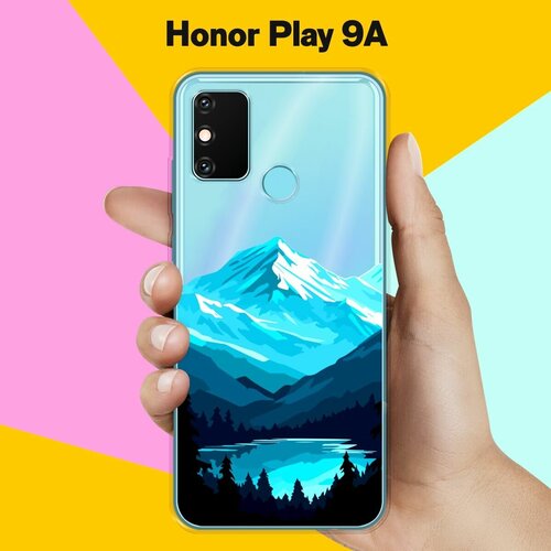 Силиконовый чехол на Honor Play 9A Горное Озеро / для Хонор Плэй 9А силиконовый чехол на honor play 9a сердца для хонор плэй 9а