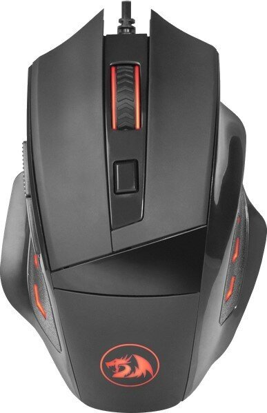 Мышь Defender Redragon Phaser, 6 кнопок,1000-3200 dpi проводная игровая