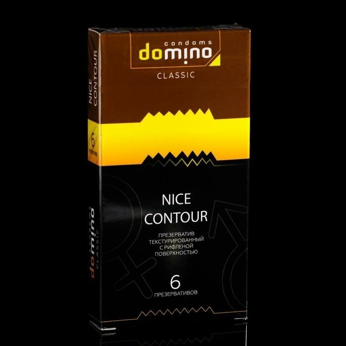 DOMINO Презервативы Domino classic nice contour 6 шт