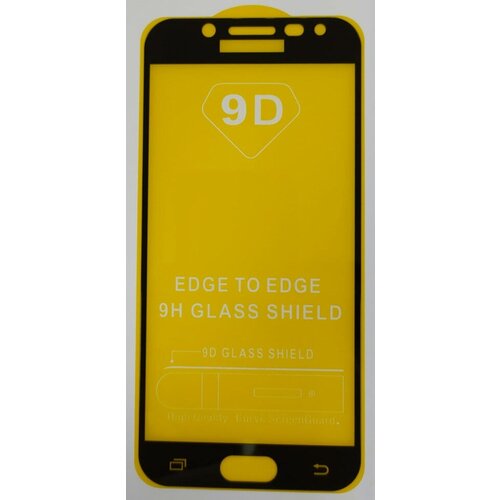 Защитное стекло для Samsung Galaxy J5 (2017)/J5 Pro/J530 9D черное