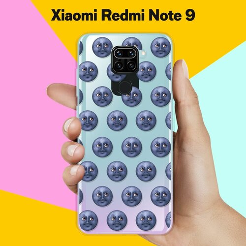 Силиконовый чехол Луна на Xiaomi Redmi Note 9 силиконовый чехол с принтом coffee cardiogram для xiaomi redmi note 9 сяоми редми ноут 9