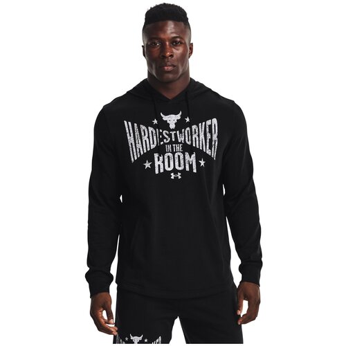 Худи Under Armour Ua Pjt Rock Terry Hoodie-Blk MD для мужчин